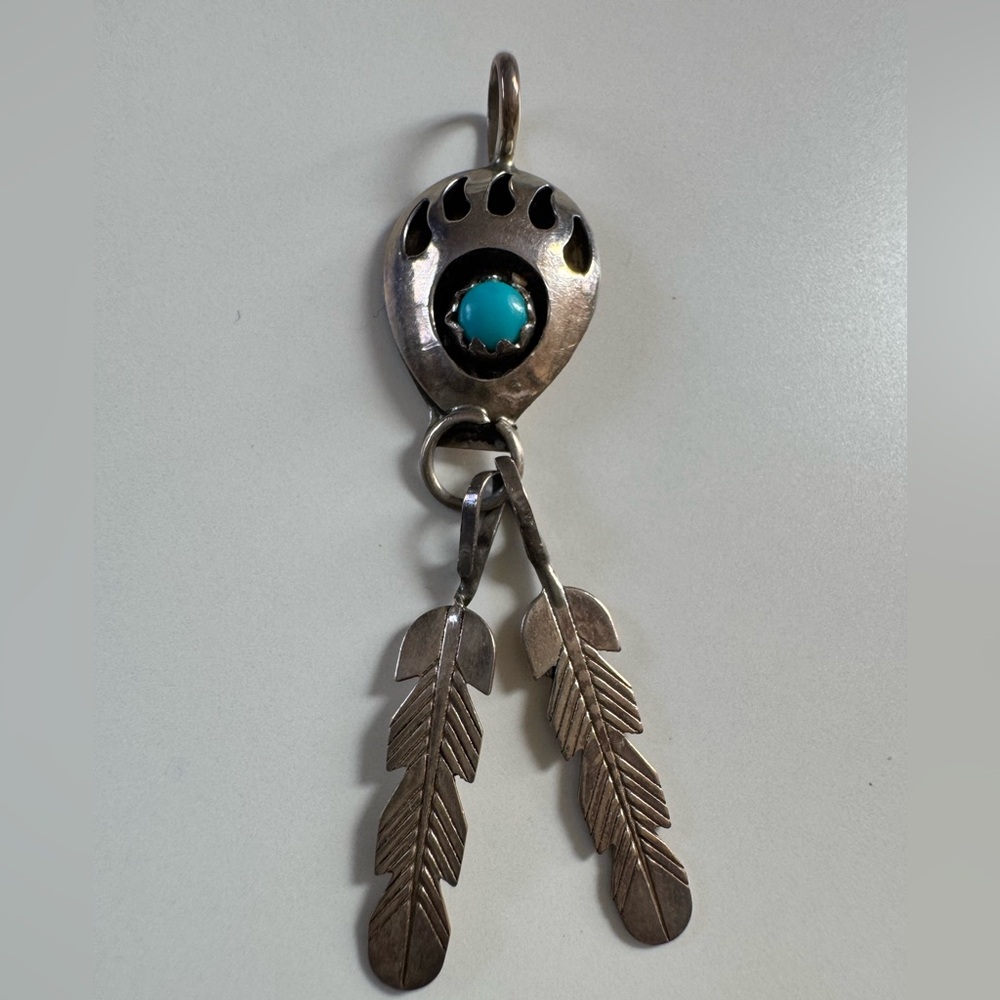 Silver & Turquoise Pendant